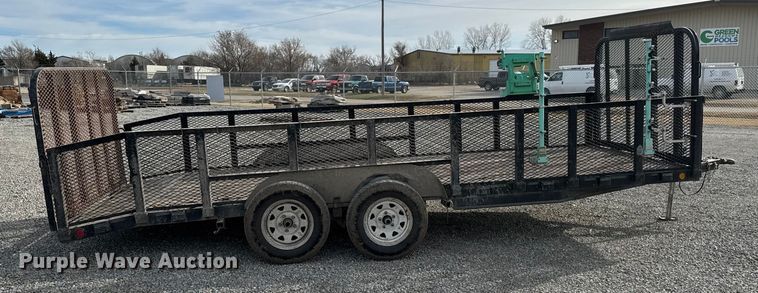 image for item NB9029 2012 PJ utility trailer