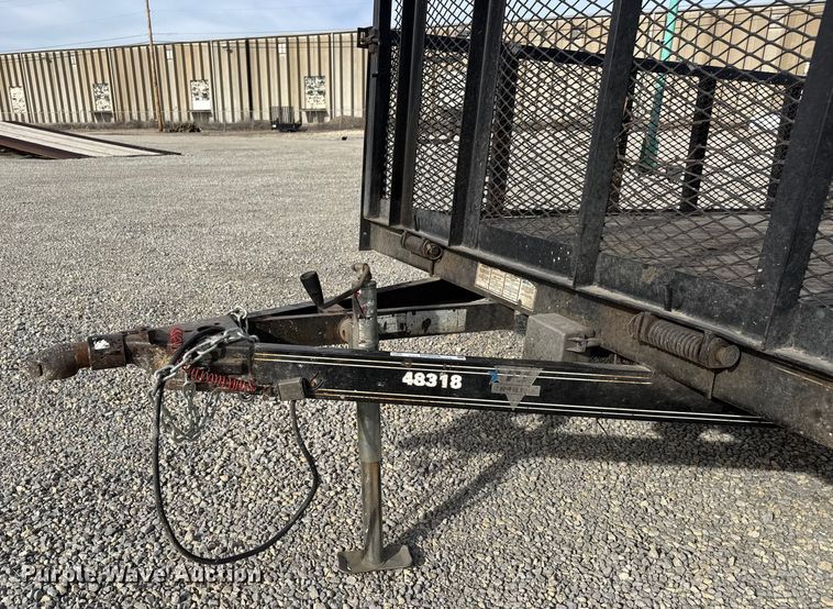 image for item NB9029 2012 PJ utility trailer