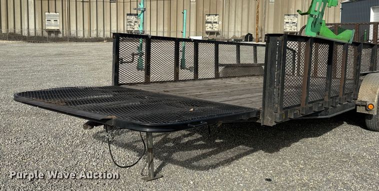 image for item NB9029 2012 PJ utility trailer