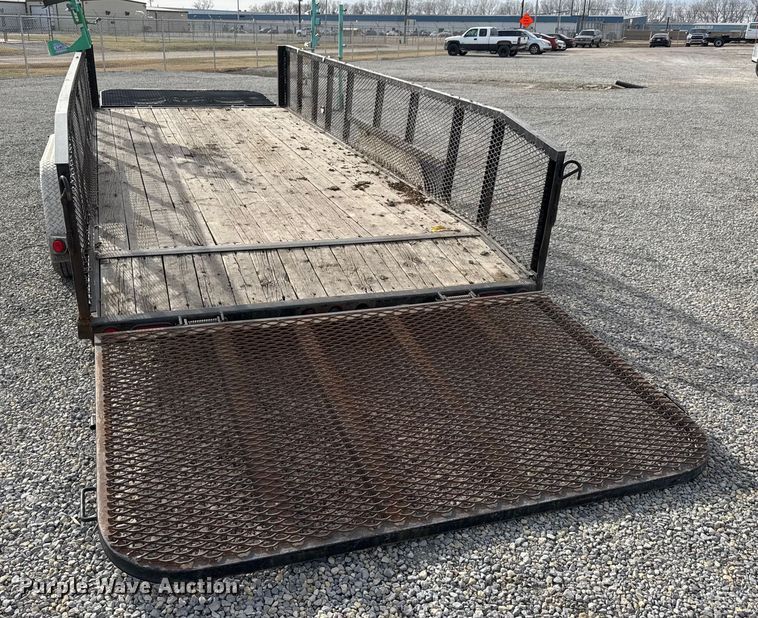 image for item NB9029 2012 PJ utility trailer