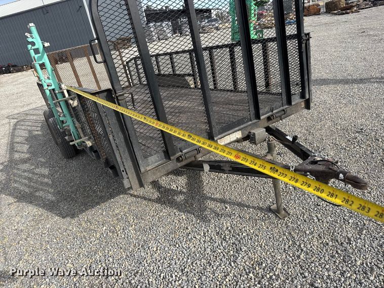 image for item NB9029 2012 PJ utility trailer