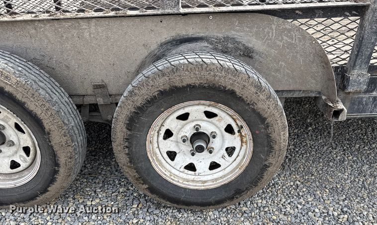 image for item NB9029 2012 PJ utility trailer