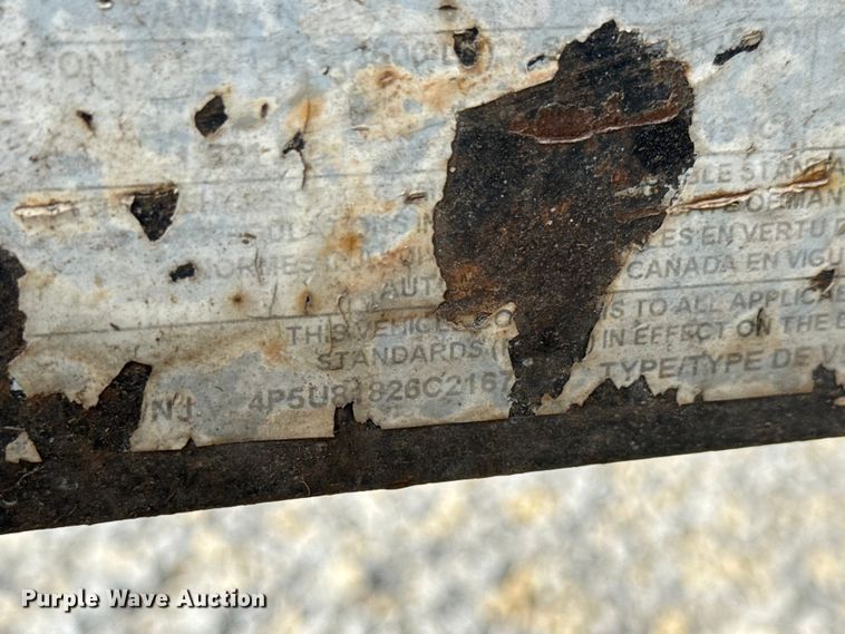 image for item NB9029 2012 PJ utility trailer