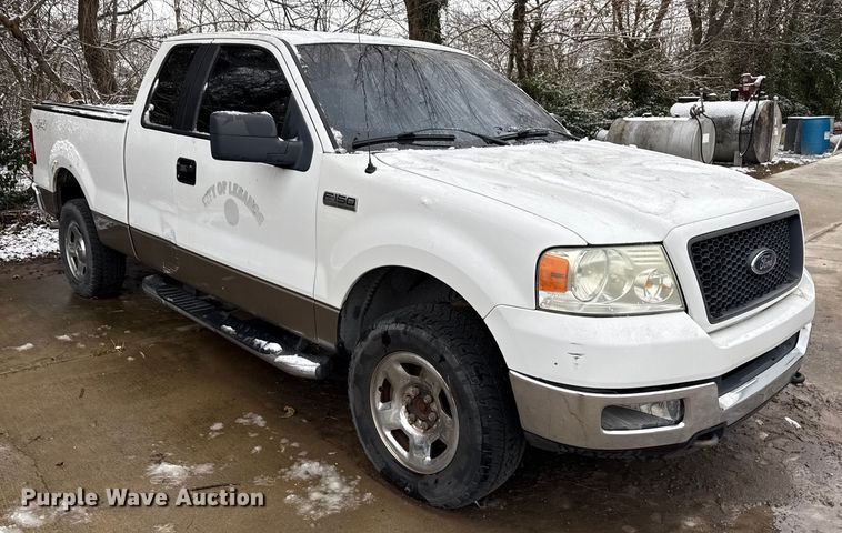 image for item ND9447 2005 Ford F150 SuperCab pickup truck