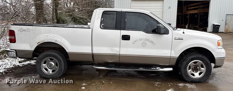 image for item ND9447 2005 Ford F150 SuperCab pickup truck