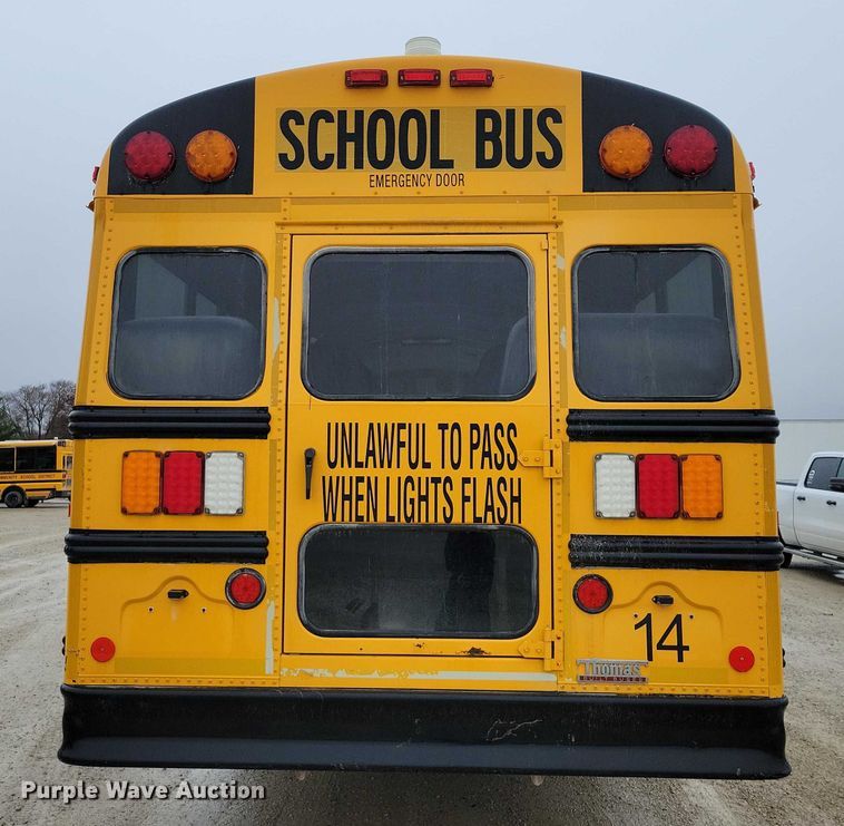 image for item NO9804 2016 Thomas school bus
