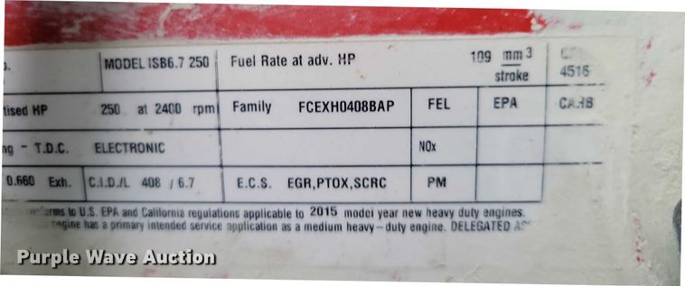 image for item NO9804 2016 Thomas school bus