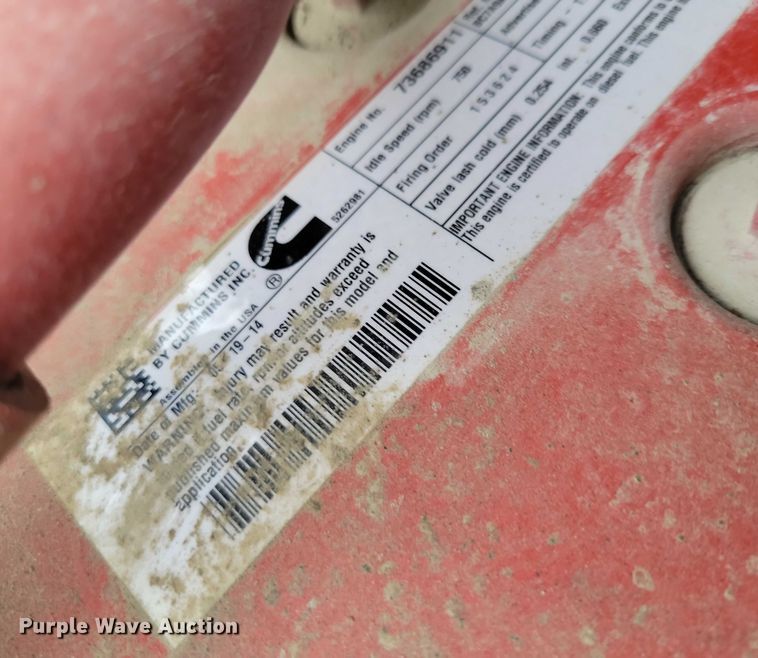 image for item NO9805 2015 IC school bus