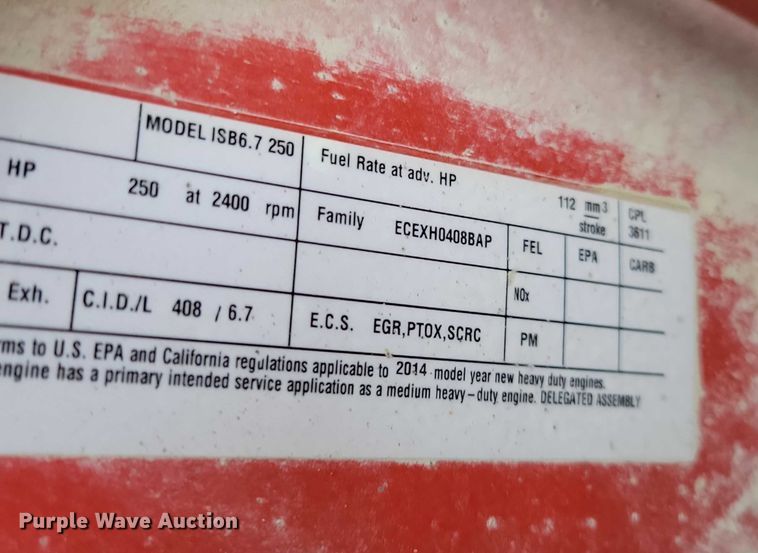 image for item NO9805 2015 IC school bus