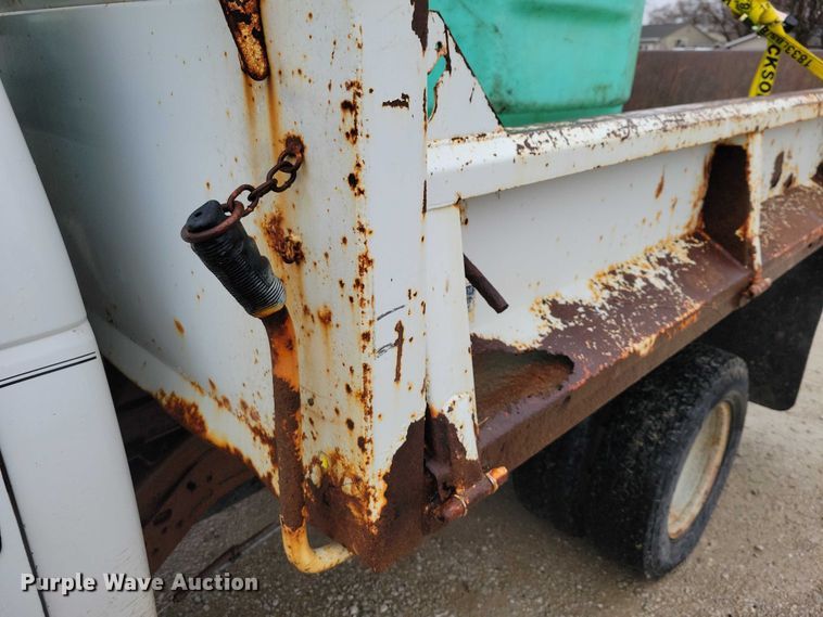 image for item NO9808 1999 Chevrolet K3500 dump flatbed pickup truck