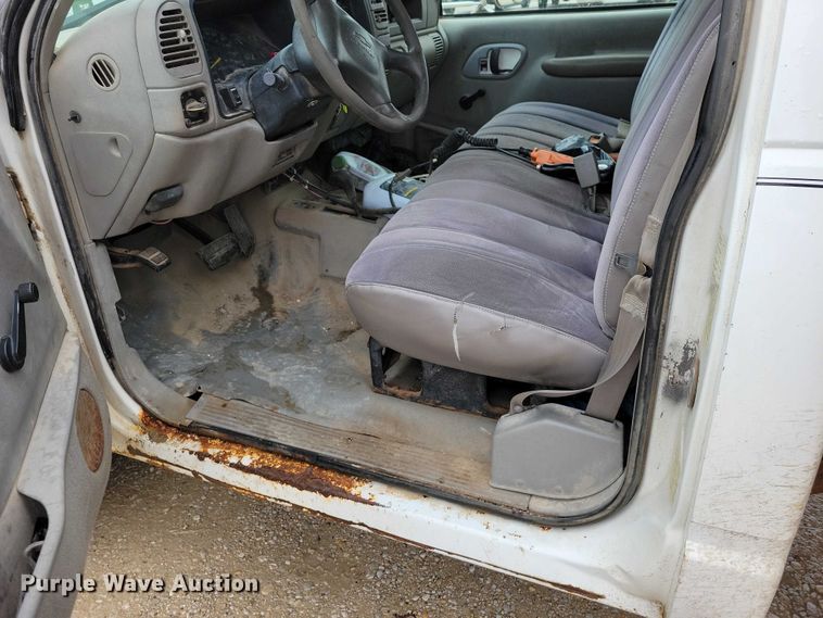 image for item NO9808 1999 Chevrolet K3500 dump flatbed pickup truck