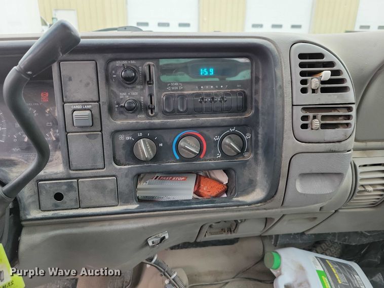 image for item NO9808 1999 Chevrolet K3500 dump flatbed pickup truck