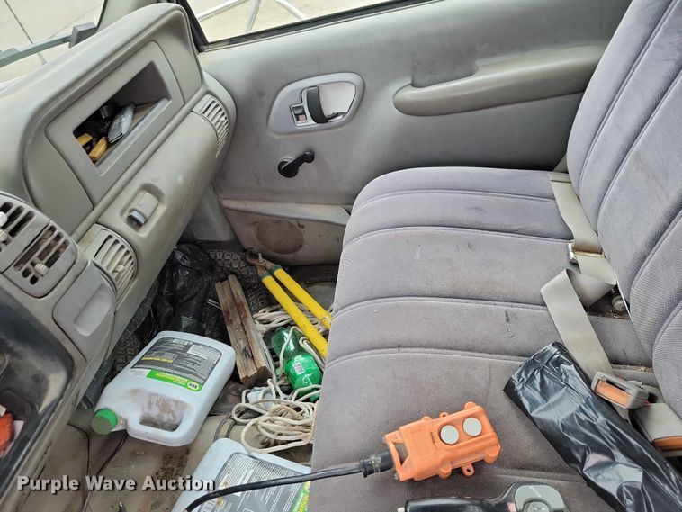 image for item NO9808 1999 Chevrolet K3500 dump flatbed pickup truck