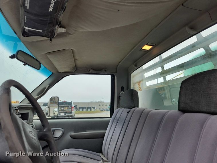 image for item NO9808 1999 Chevrolet K3500 dump flatbed pickup truck