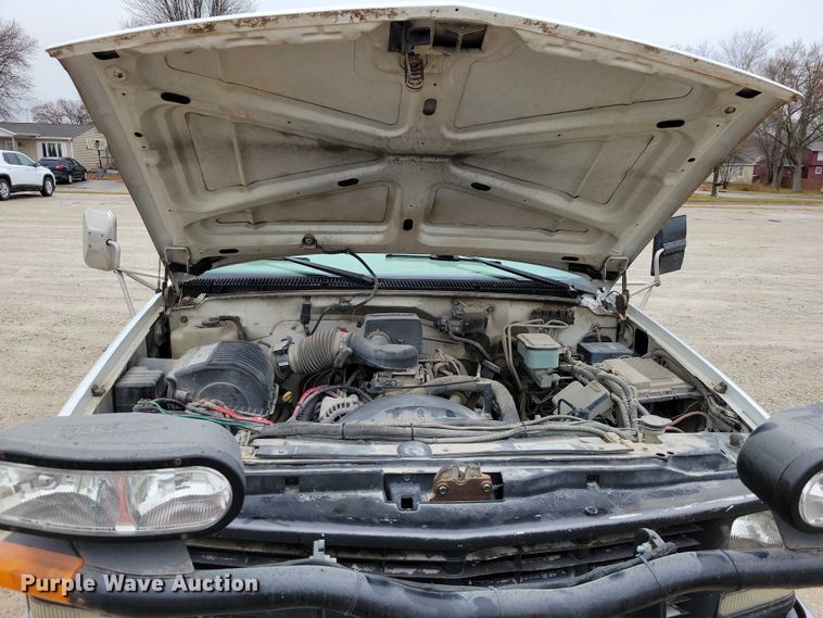 image for item NO9808 1999 Chevrolet K3500 dump flatbed pickup truck