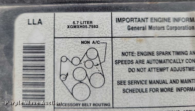 image for item NO9808 1999 Chevrolet K3500 dump flatbed pickup truck