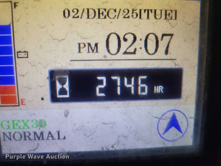 image for item NO9809 Clark GEX30 forklift