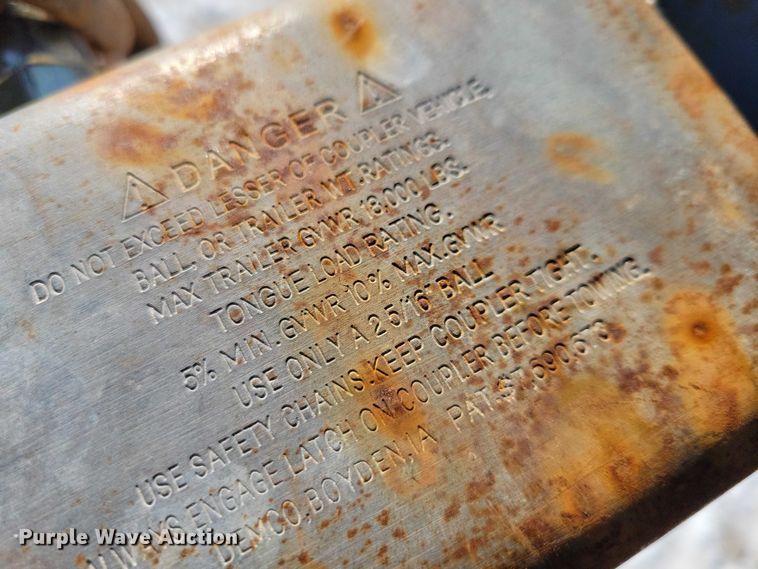 image for item NO9821 Escalate equipment trailer