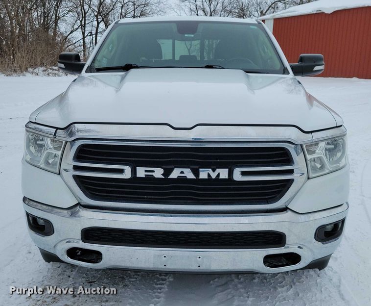 image for item NO9834 2020 Dodge 1500 Crew Cab pickup truck