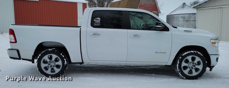 image for item NO9834 2020 Dodge 1500 Crew Cab pickup truck