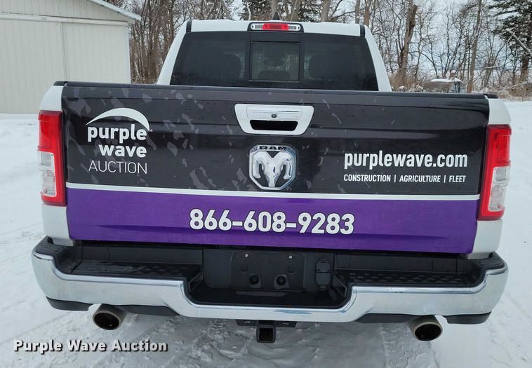 image for item NO9834 2020 Dodge 1500 Crew Cab pickup truck