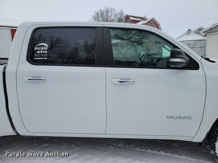 image for item NO9834 2020 Dodge 1500 Crew Cab pickup truck