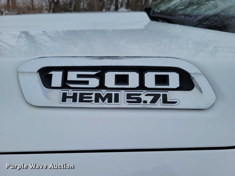 image for item NO9834 2020 Dodge 1500 Crew Cab pickup truck