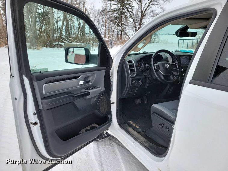 image for item NO9834 2020 Dodge 1500 Crew Cab pickup truck