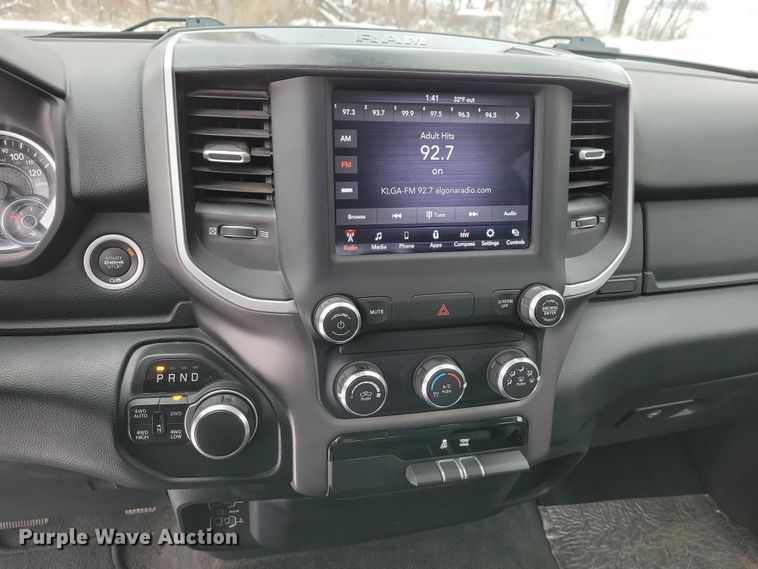 image for item NO9834 2020 Dodge 1500 Crew Cab pickup truck