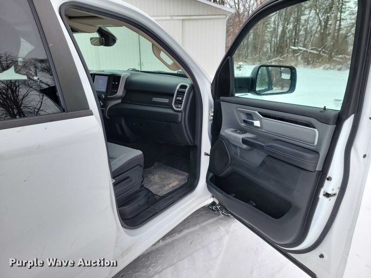 image for item NO9834 2020 Dodge 1500 Crew Cab pickup truck