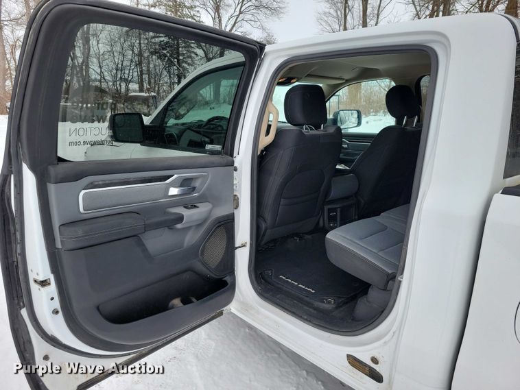 image for item NO9834 2020 Dodge 1500 Crew Cab pickup truck