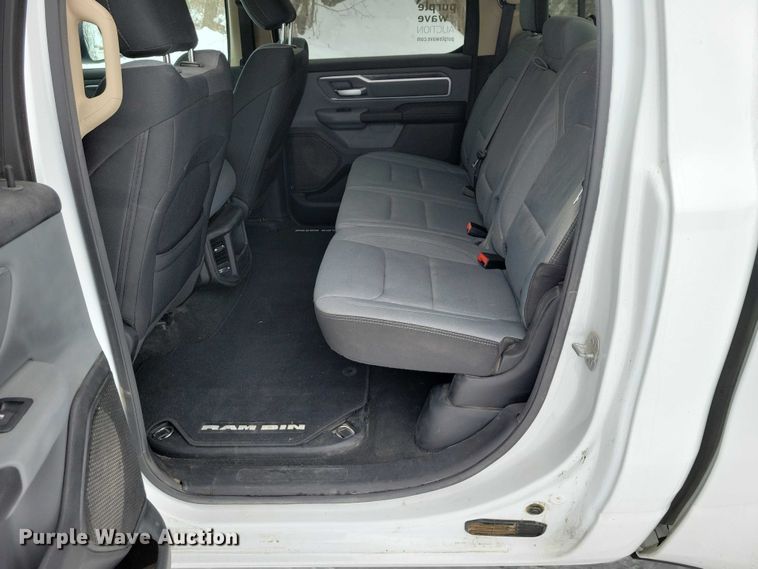 image for item NO9834 2020 Dodge 1500 Crew Cab pickup truck