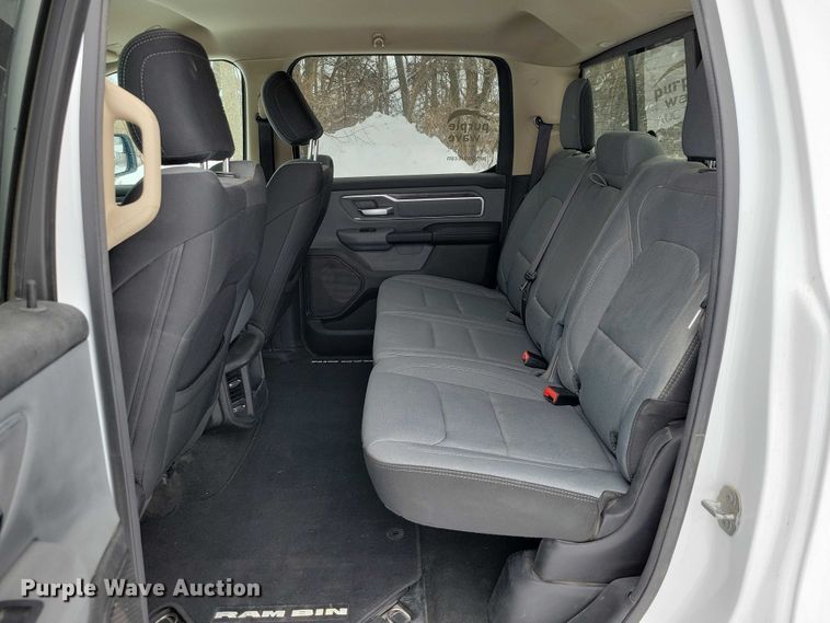 image for item NO9834 2020 Dodge 1500 Crew Cab pickup truck