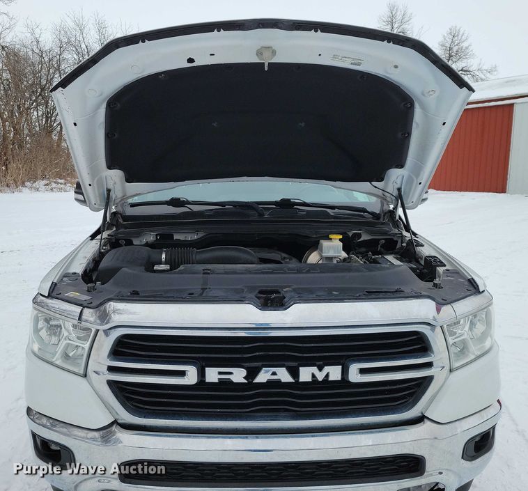 image for item NO9834 2020 Dodge 1500 Crew Cab pickup truck