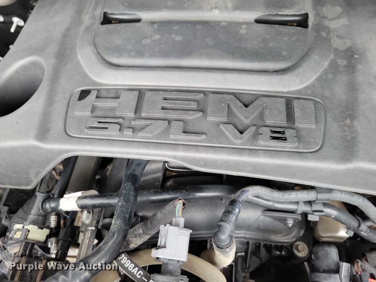 image for item NO9834 2020 Dodge 1500 Crew Cab pickup truck