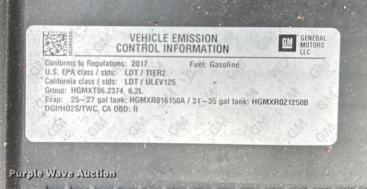 image for item OJ9934 2017 GMC Sierra 1500 Denali Crew Cab pickup truck