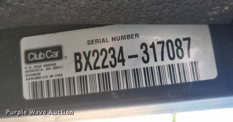 image for item YA0878 2022 Club Car Tempo Connect golf cart