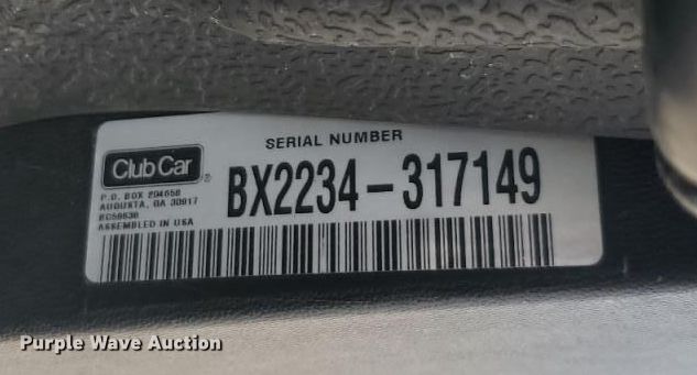 image for item YA0888 2022 Club Car Tempo Connect golf cart