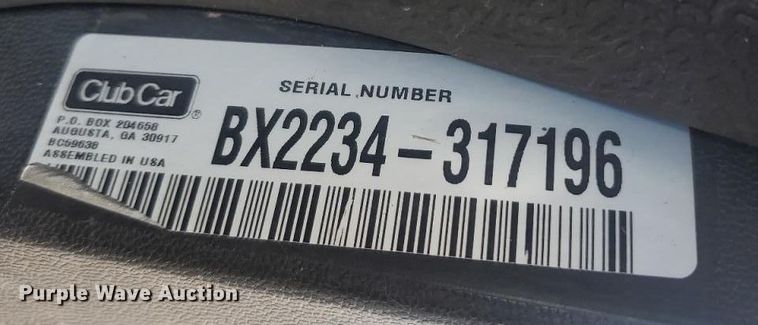 image for item YA0915 2022 Club Car Tempo Connect golf cart