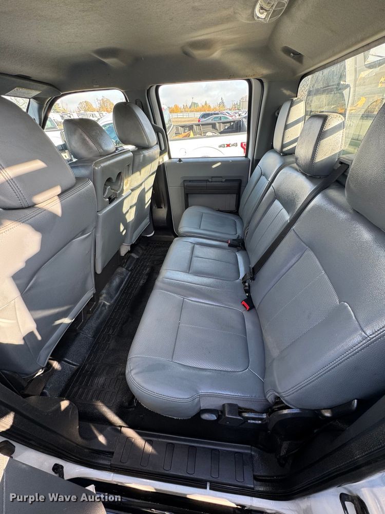 image for item YA1003 2015 Ford F550 Crew Cab flatbed truck