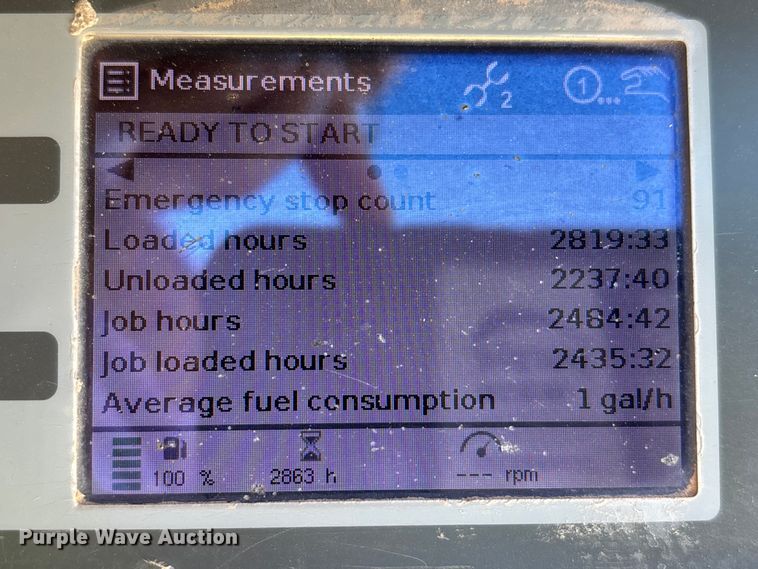 image for item DH8741 Atlas Copco XAS185KD air compressor