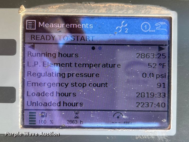 image for item DH8741 Atlas Copco XAS185KD air compressor