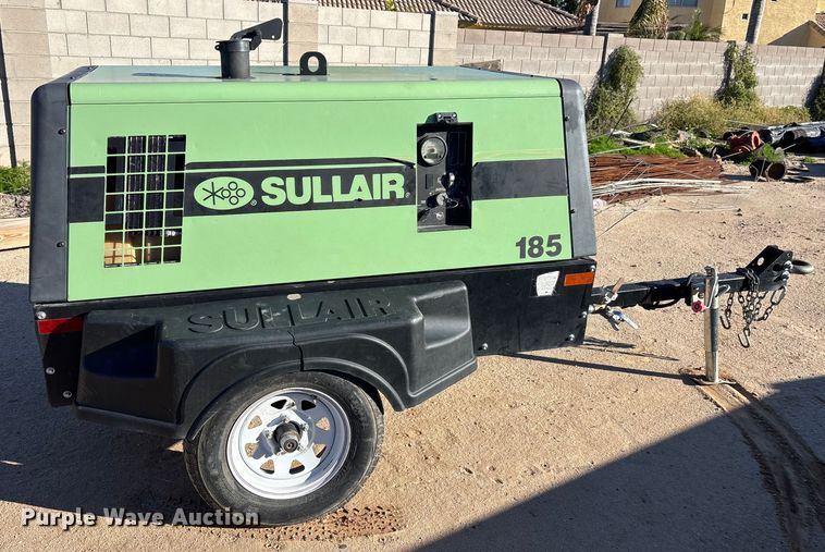 image for item DH8742 2021 Sullair 185F/DPQ/CA4 air compressor