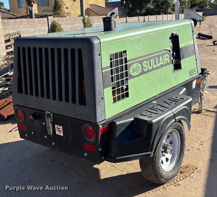 image for item DH8742 2021 Sullair 185F/DPQ/CA4 air compressor