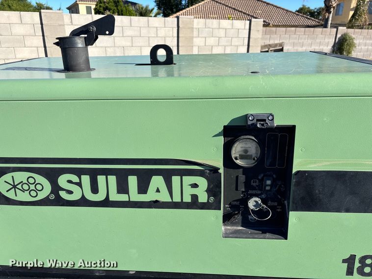 image for item DH8742 2021 Sullair 185F/DPQ/CA4 air compressor