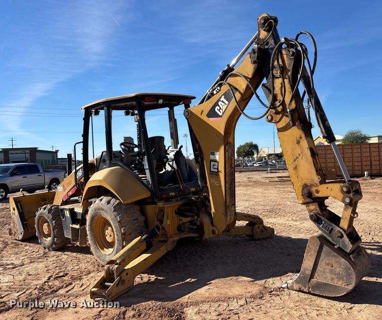 image for item DH8745 2019 Caterpillar 416F2 backhoe