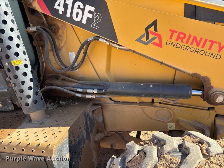 image for item DH8745 2019 Caterpillar 416F2 backhoe