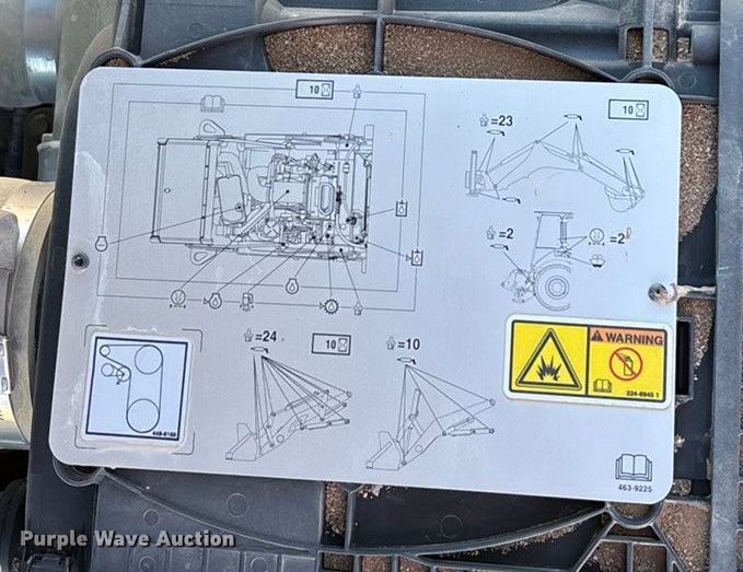 image for item DH8745 2019 Caterpillar 416F2 backhoe