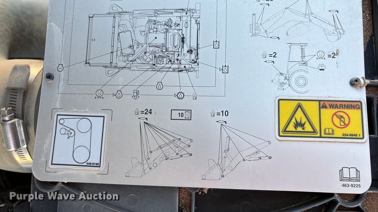 image for item DH8745 2019 Caterpillar 416F2 backhoe