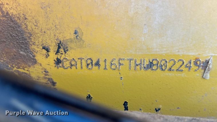 image for item DH8745 2019 Caterpillar 416F2 backhoe